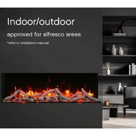 Amantii TruView 85 Bespoke 2kW Electric Fireplace - Image 6