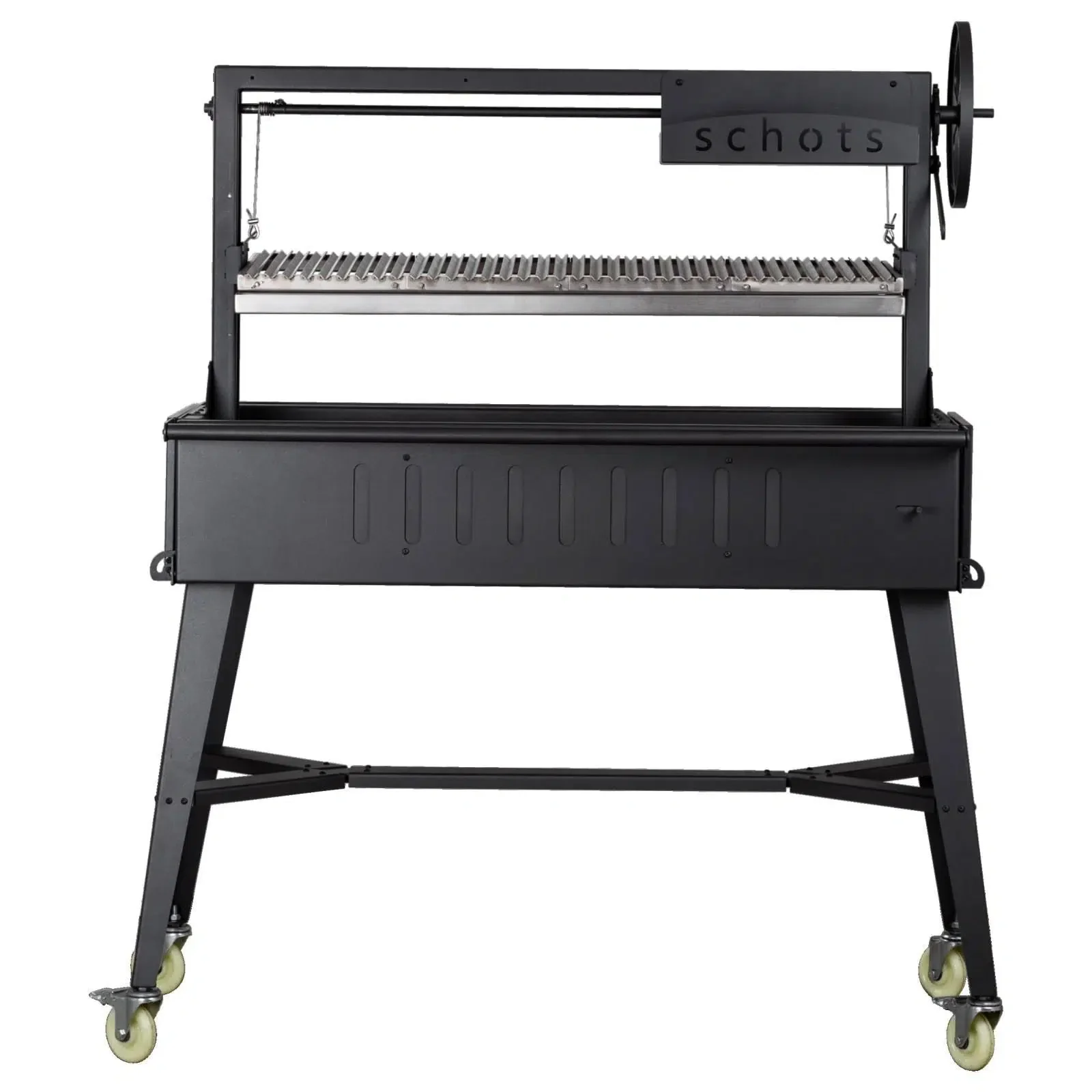 Argentinian 120cm Black Steel Grill BBQ - Image 3