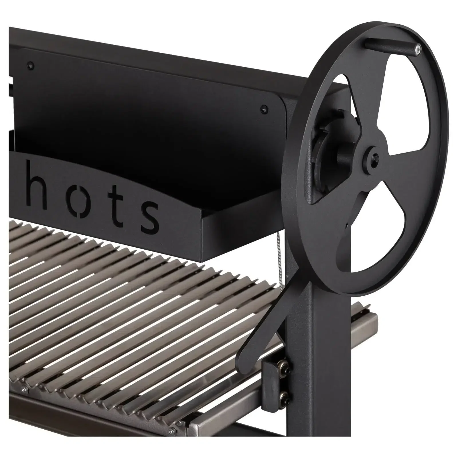 Argentinian 120cm Black Steel Grill BBQ - Image 6
