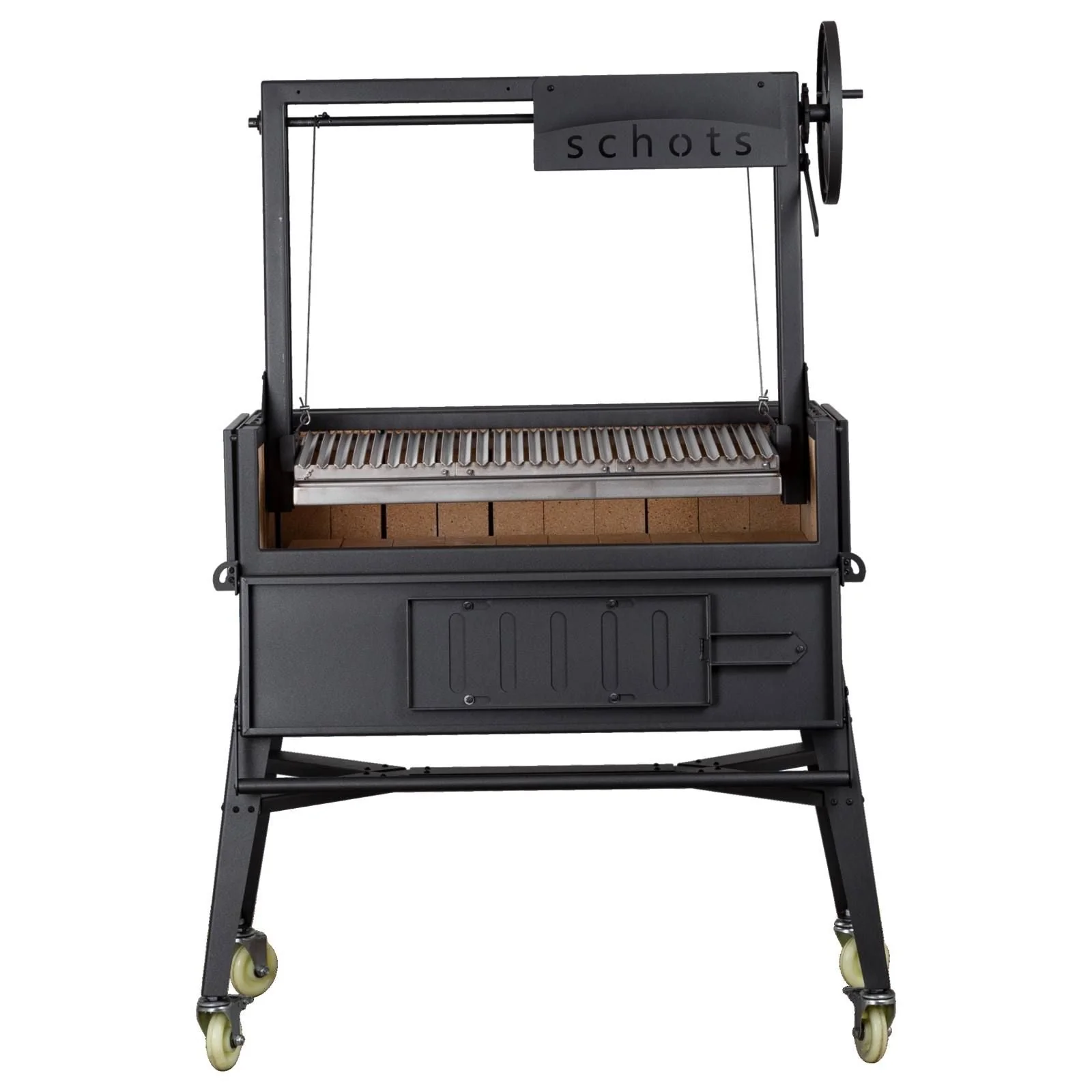 Argentinian 95cm Black Steel Grill BBQ - Image 5