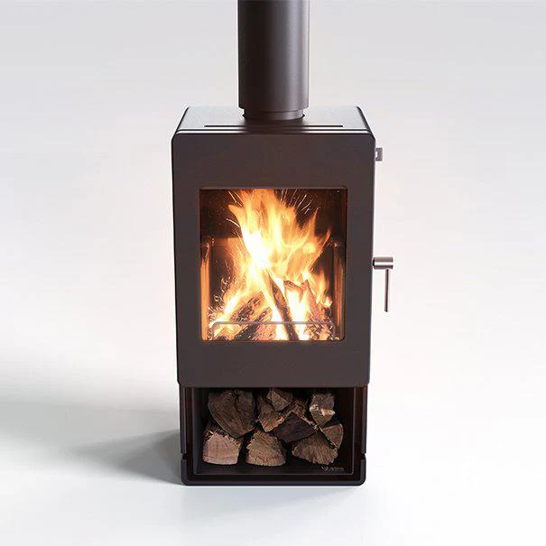 Blaze B400 Wood Fireplace with Wood Stacker - Image 3