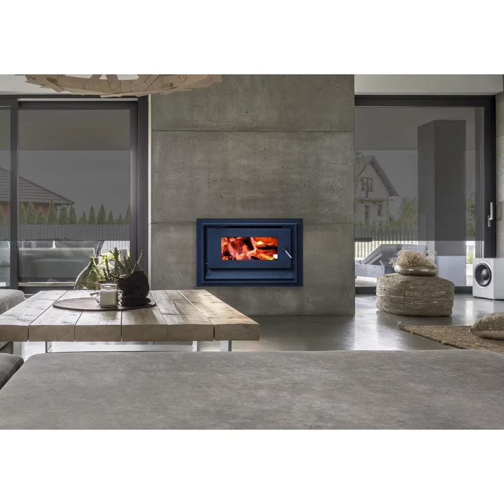 Blaze B520 Inbuilt Wood Fireplace with Remote Control & Fan - Image 3