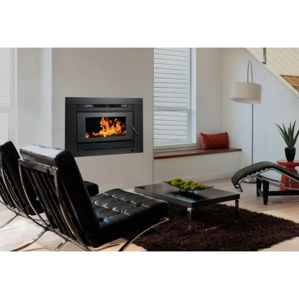 Blaze B520 Inbuilt Wood Fireplace with Remote Control & Fan - Image 4
