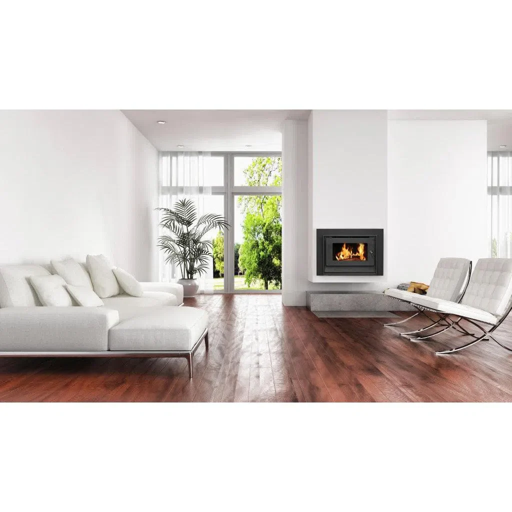 Blaze B820 Inbuilt Wood Fireplace with Remote Control & Fan - Image 3