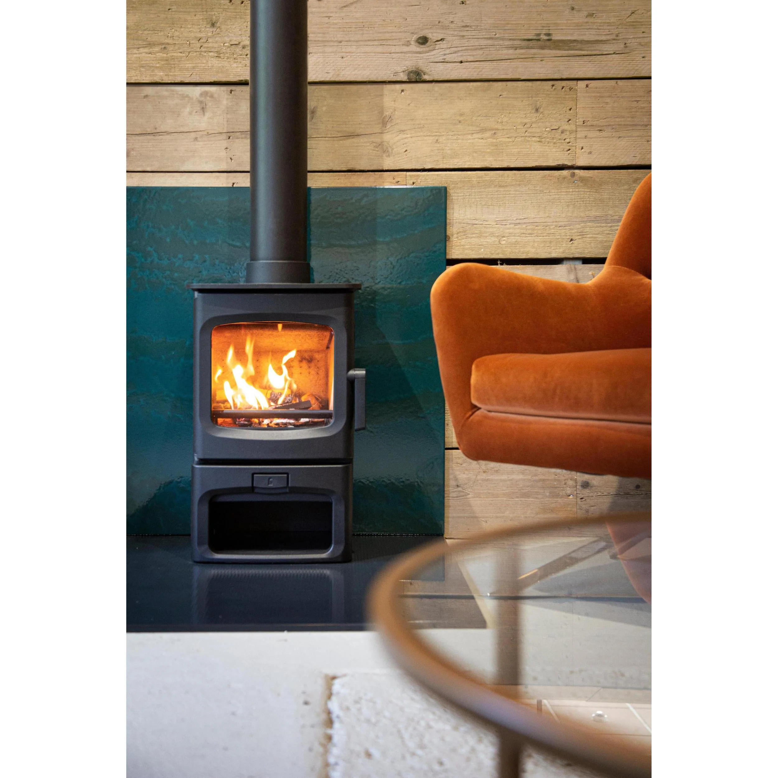 Charnwood Aire 3 Store Stand Freestanding Wood Fireplace - Image 5