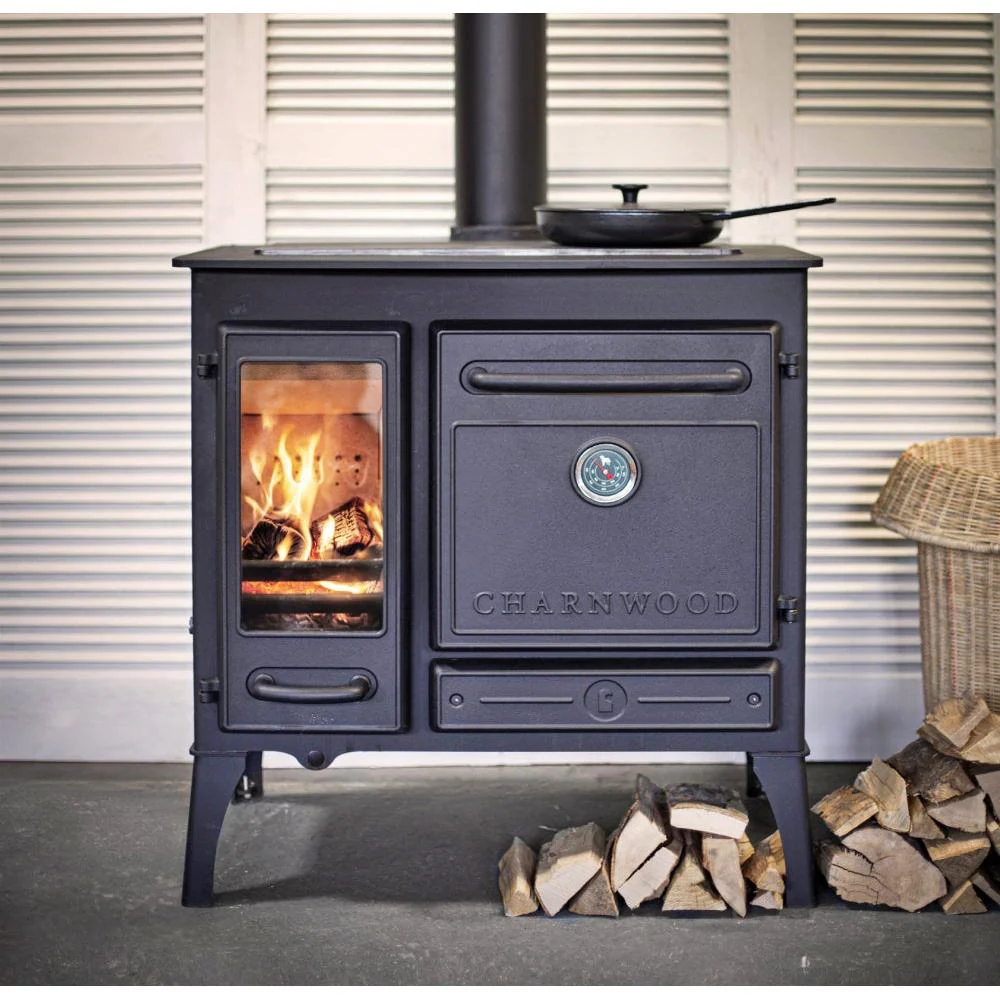Charnwood Haven Legs Wood Stove Oven - Image 4
