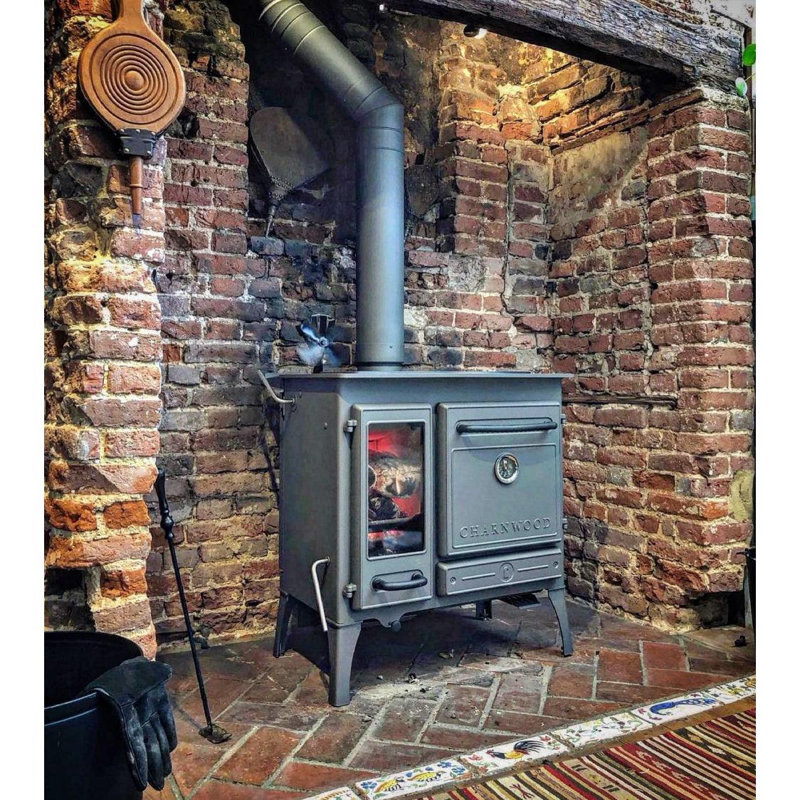 Charnwood Haven Legs Wood Stove Oven - Image 5