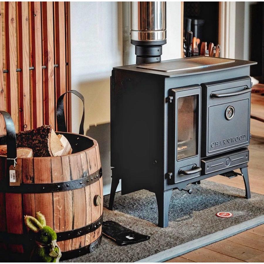 Charnwood Haven Legs Wood Stove Oven - Image 6