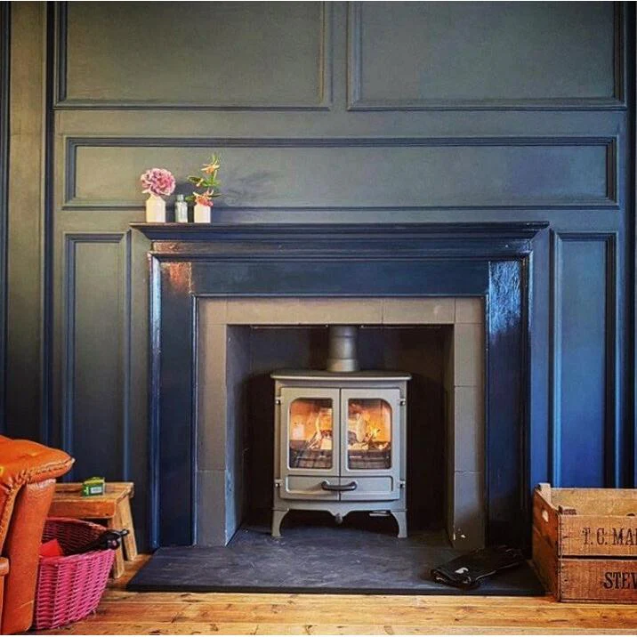 Charnwood Island II Freestanding Wood Fireplace - Image 5