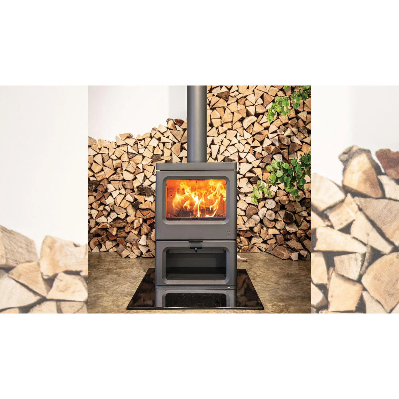 Charnwood Skye E700 INTELLIGENT Freestanding Wood Fireplace - Image 7