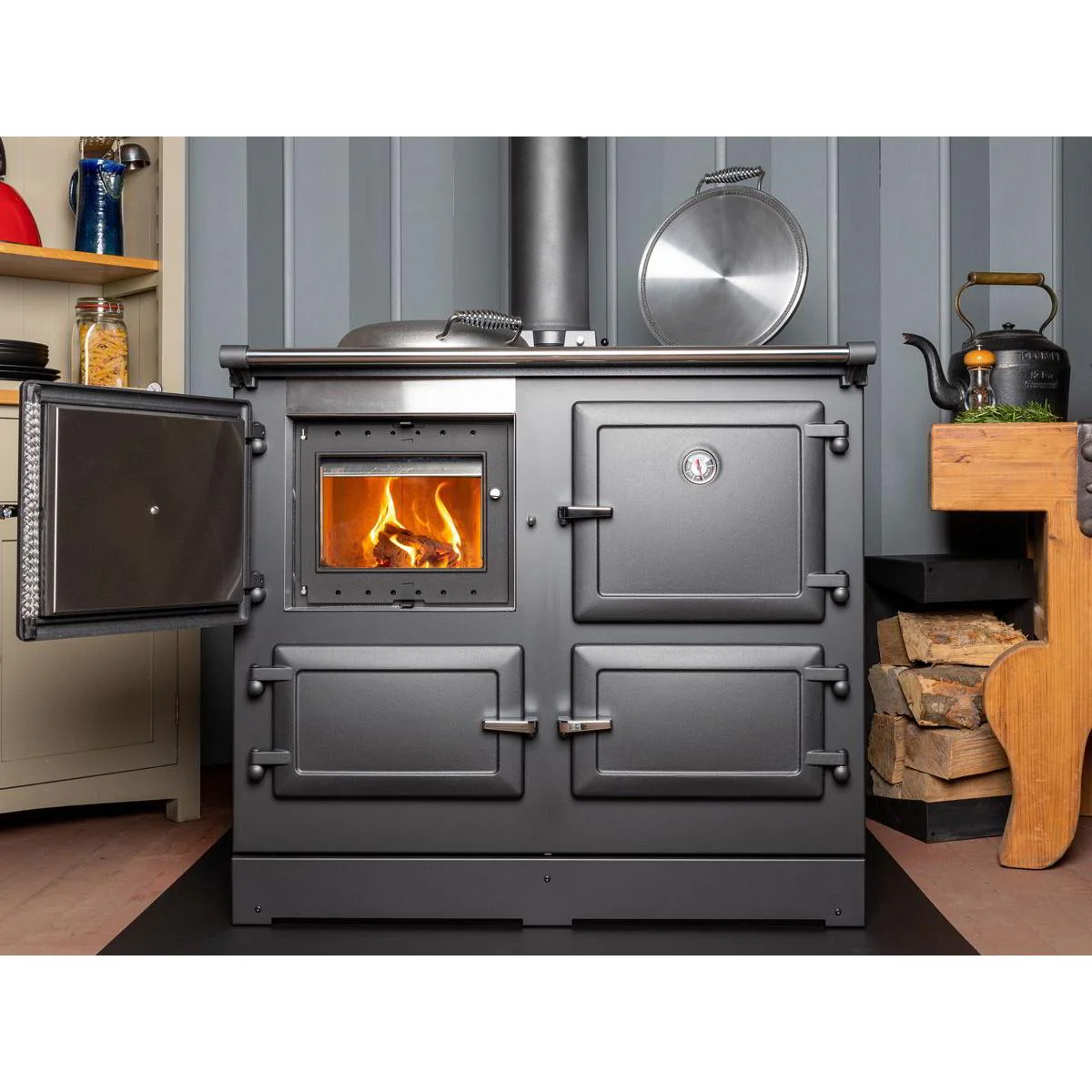 Esse 1000W Wood Cooker - Image 4