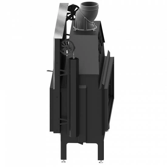 Hestia 1400 Tunnel Guillotine Wood Fireplace - Image 3