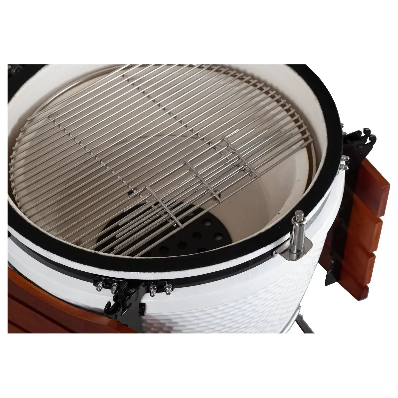 Kamado Devil 24" White Ceramic BBQ - Image 12