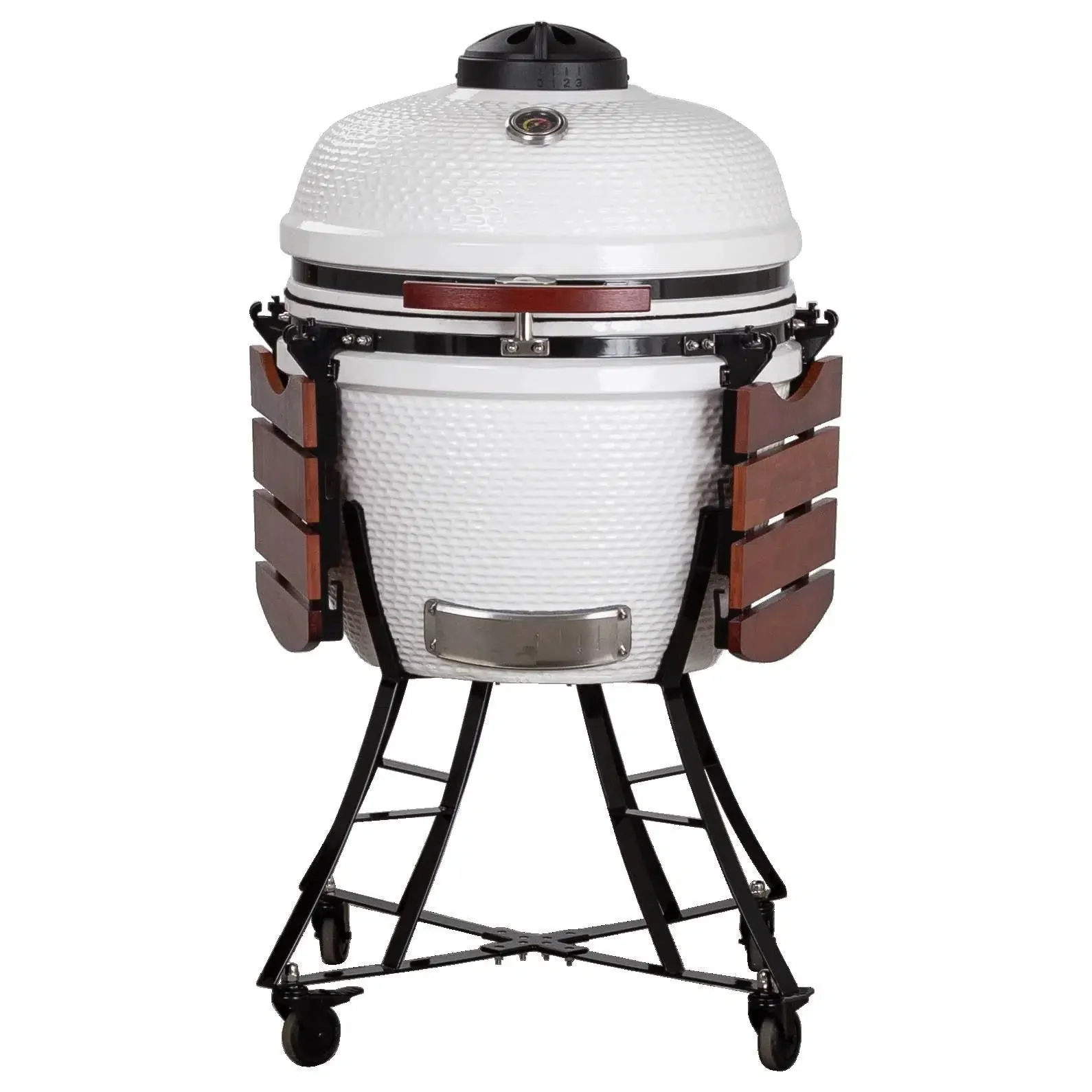 Kamado Devil 24" White Ceramic BBQ - Image 4