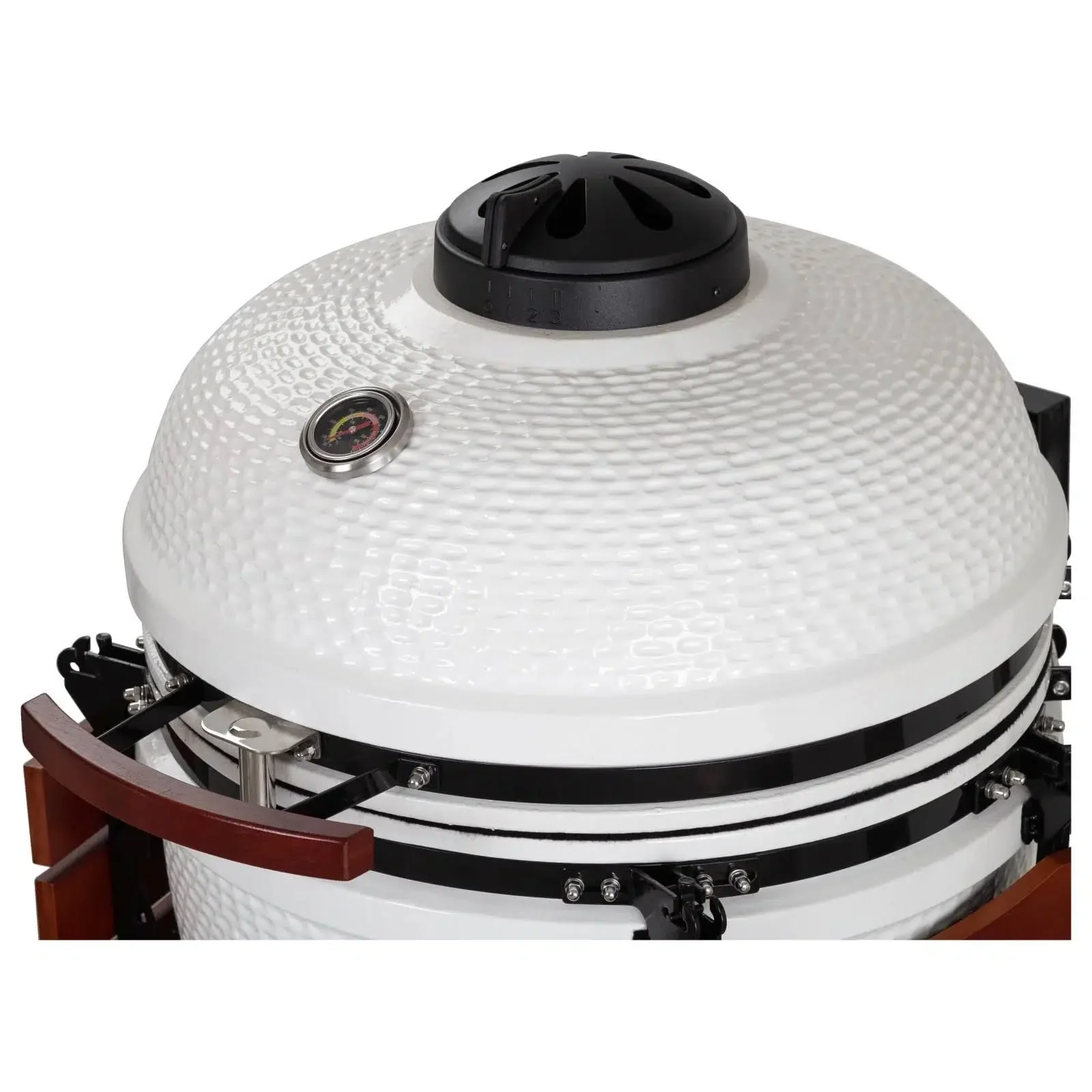 Kamado Devil 24" White Ceramic BBQ - Image 7