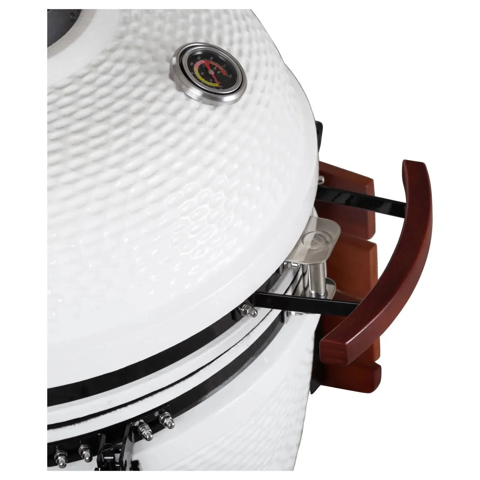 Kamado Devil 24" White Ceramic BBQ - Image 8