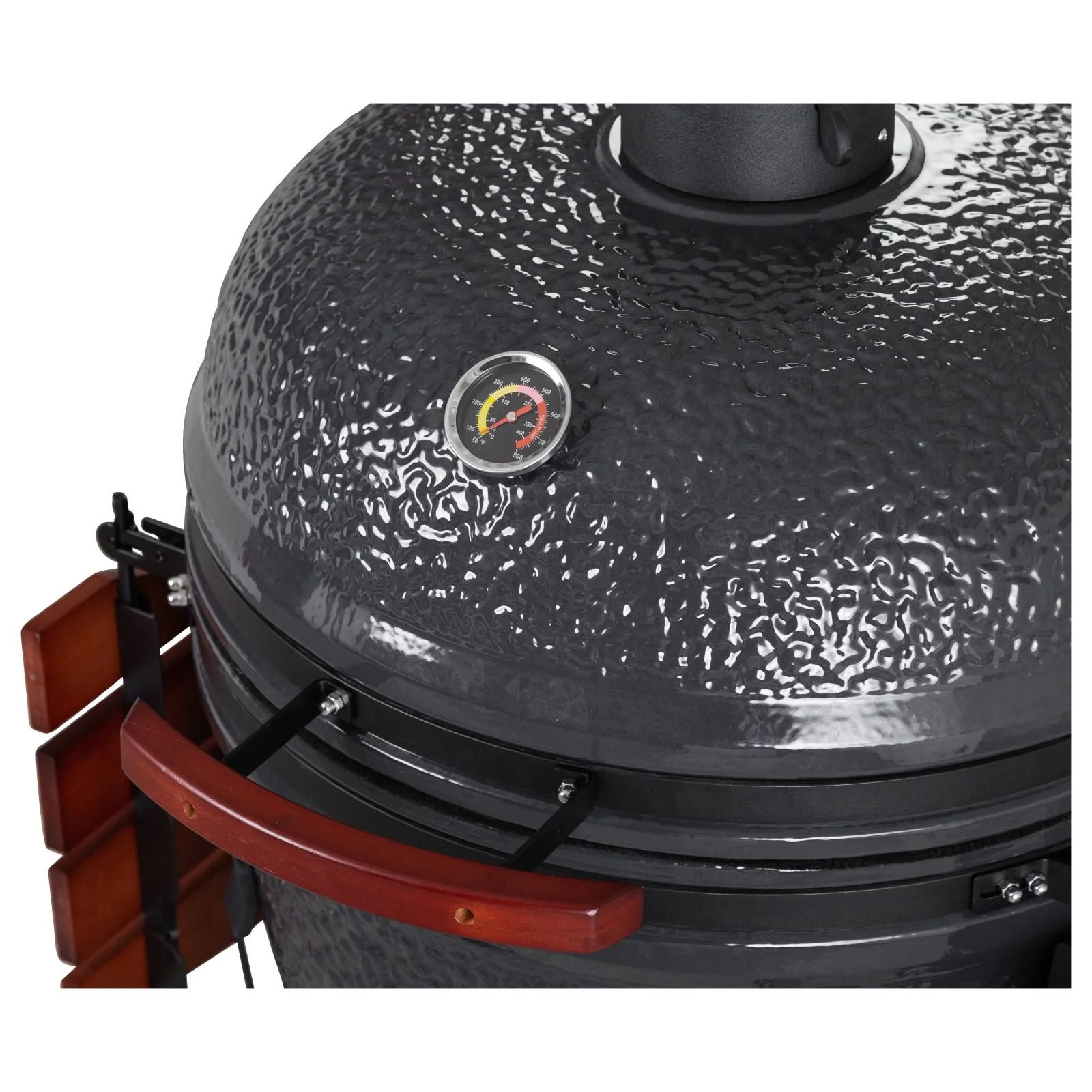 Kamado Devil 26" Grey Ceramic BBQ - Image 6