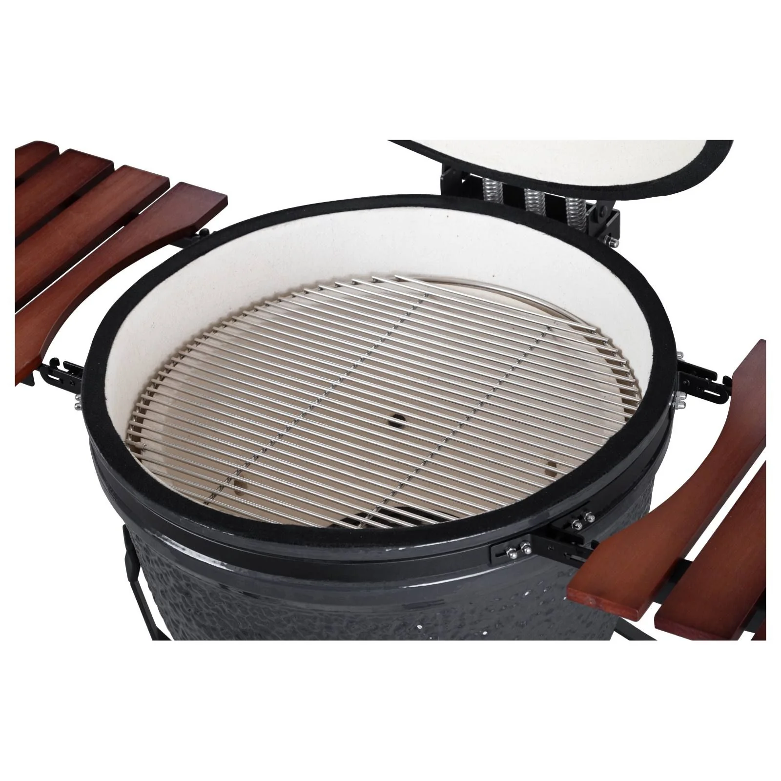 Kamado Devil 26" Grey Ceramic BBQ - Image 8