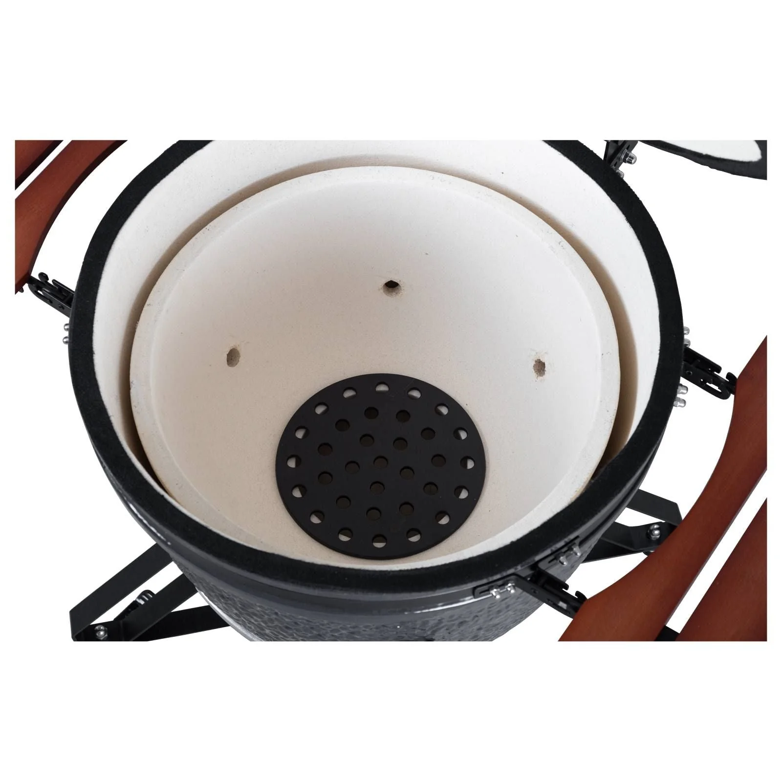 Kamado Devil 26" Grey Ceramic BBQ - Image 9