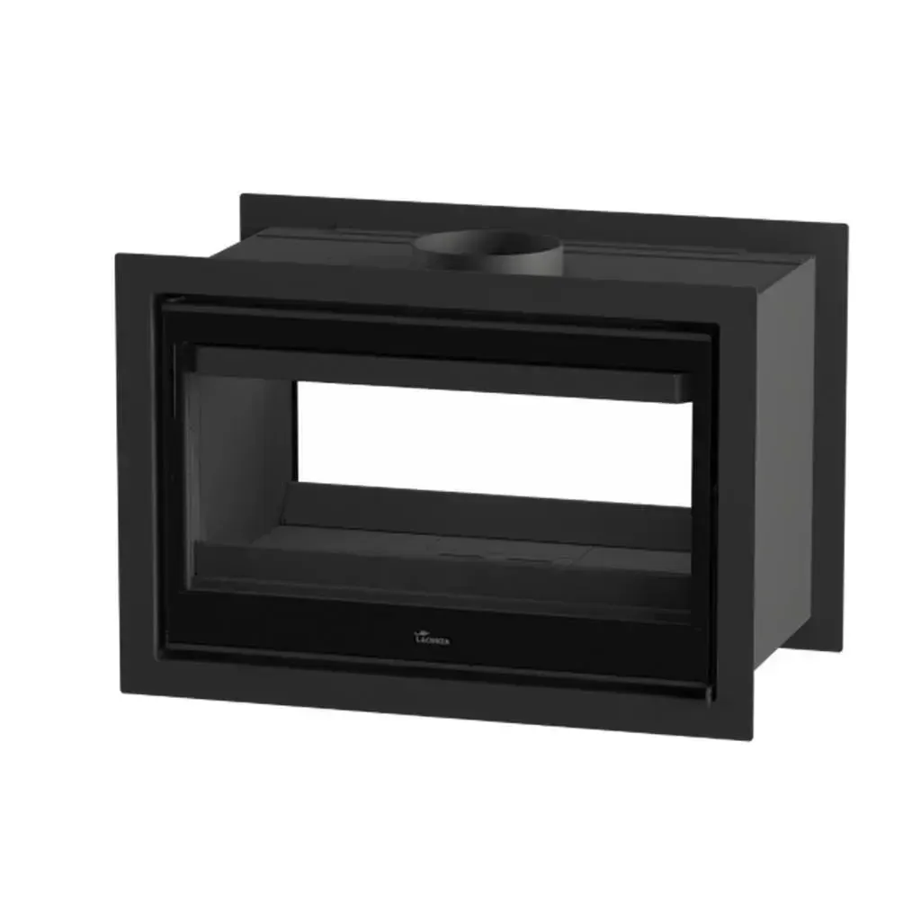 Lacunza Nickel 800 Double Sided In-Built Wood Fireplace - Image 3