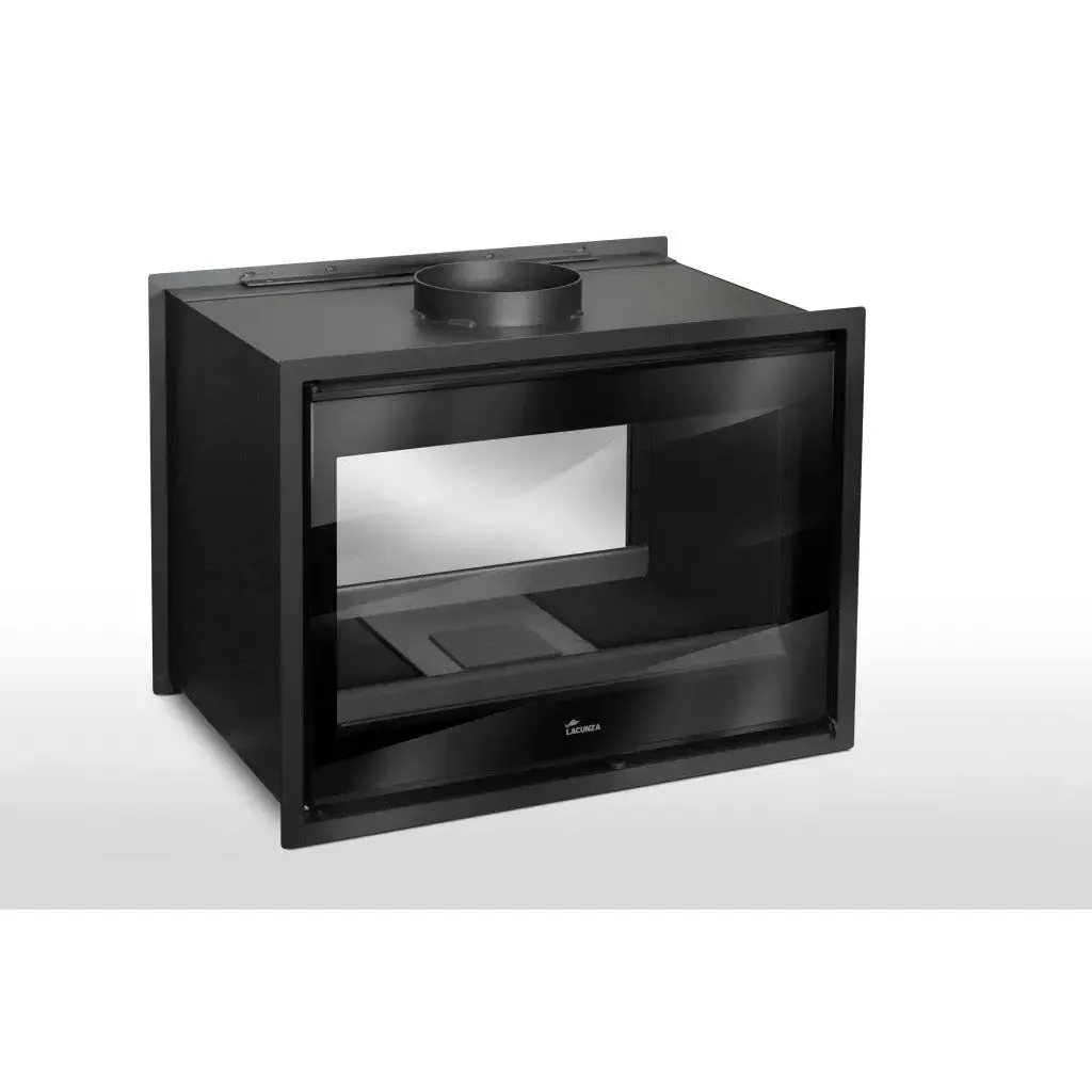 Lacunza Nickel 800 Double Sided In-Built Wood Fireplace - Image 6