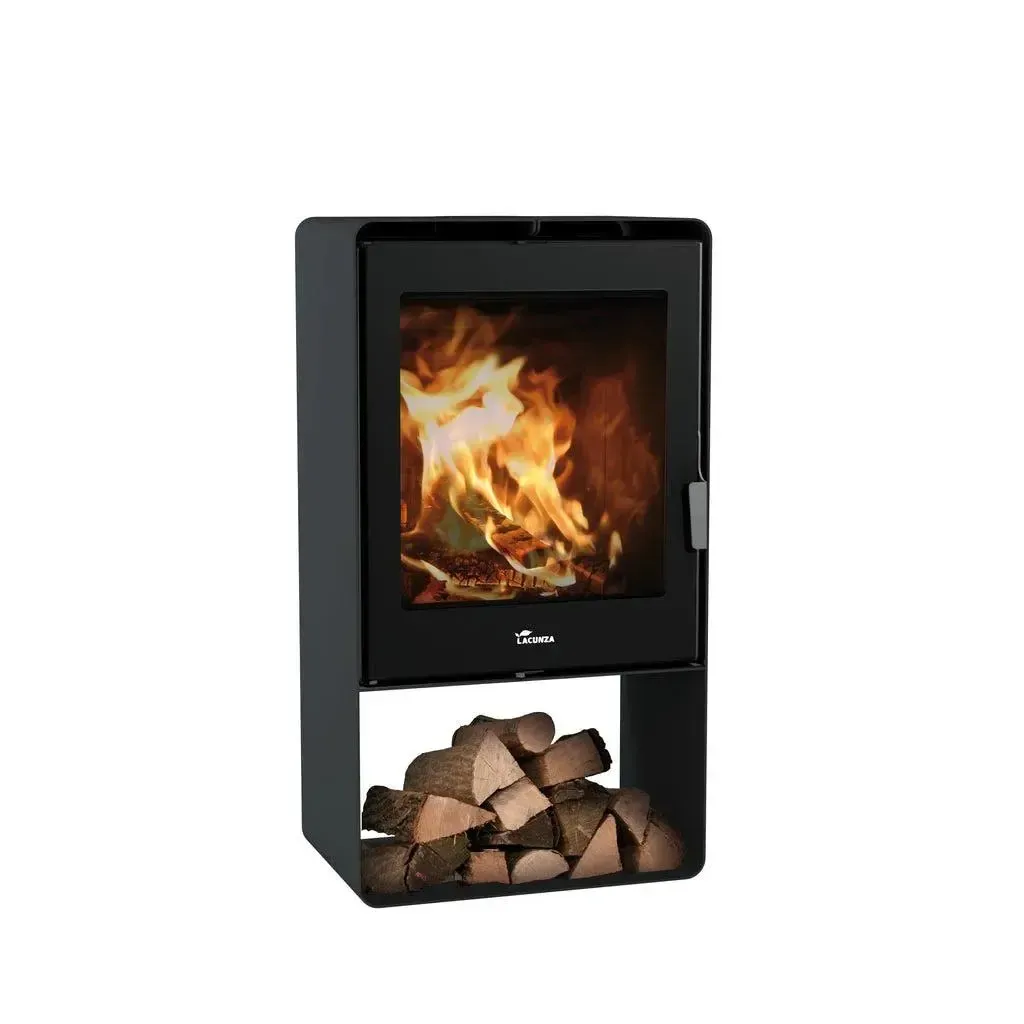 Lacunza Atlantic 613 (Includes Heat Shield) Free Standing Wood Fireplace - Image 5
