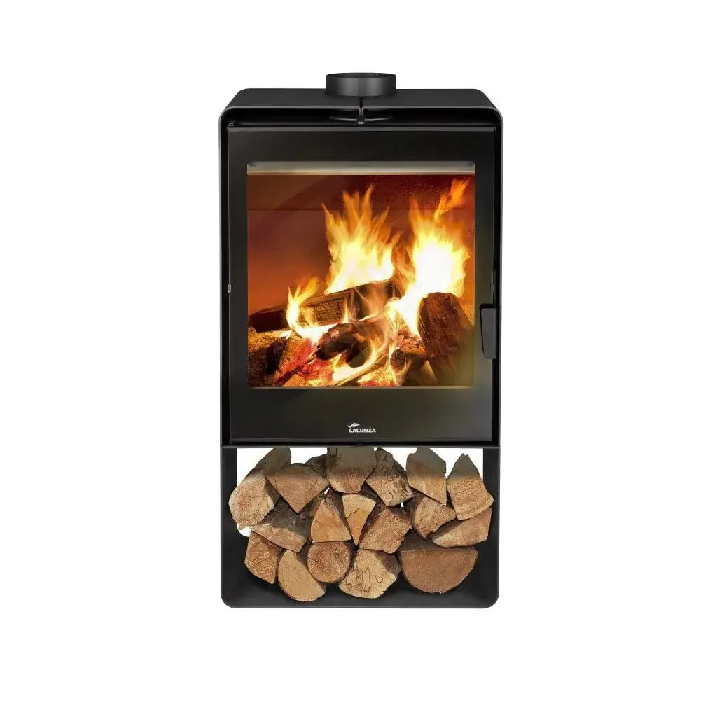Lacunza Atlantic 613 (Includes Heat Shield) Free Standing Wood Fireplace - Image 6