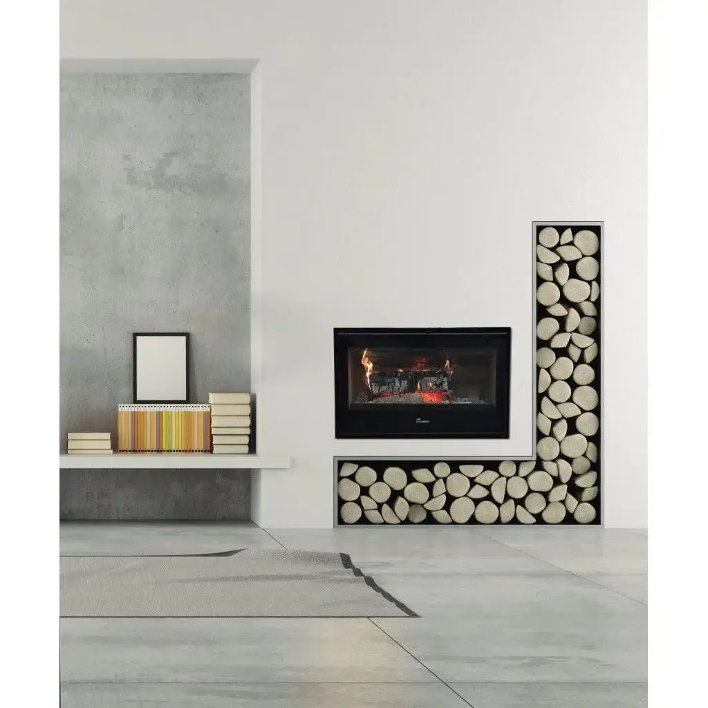 Lacunza Silver 800 In-Built Wood Fireplace - Image 4