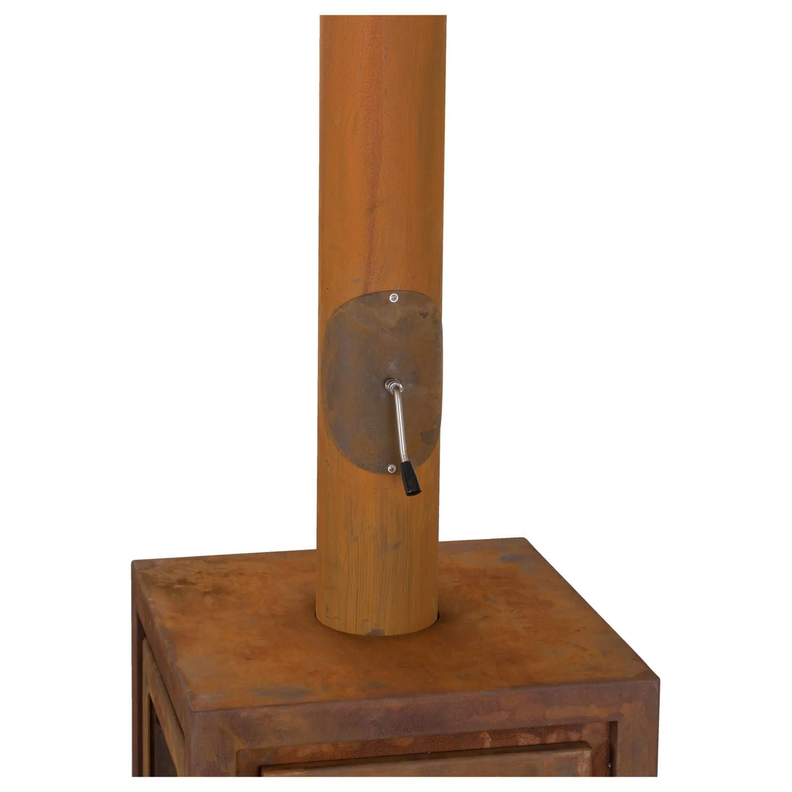 Lazaro Large Outdoor Wood Fireplace - Image 7