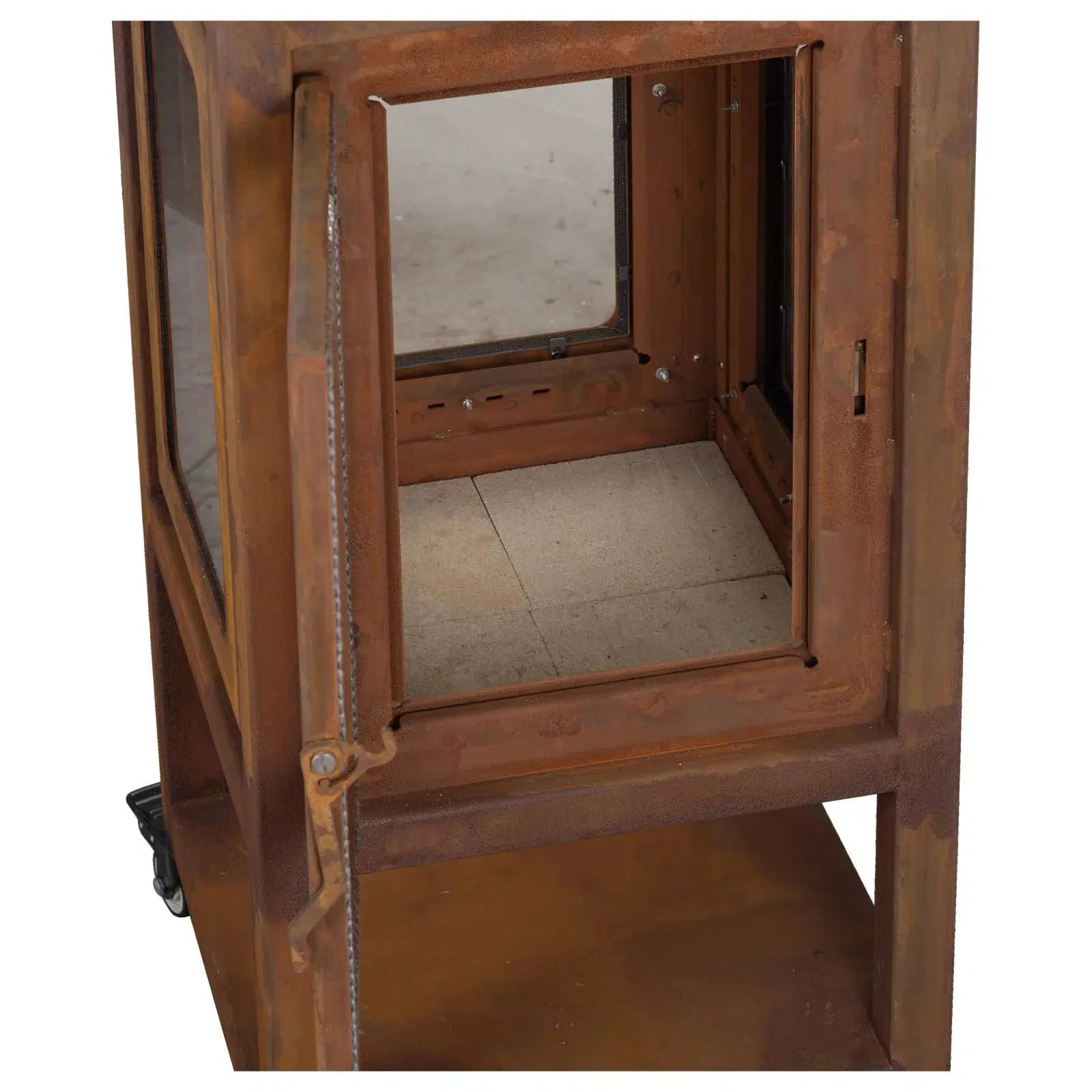 Lazaro Large Outdoor Wood Fireplace - Image 8