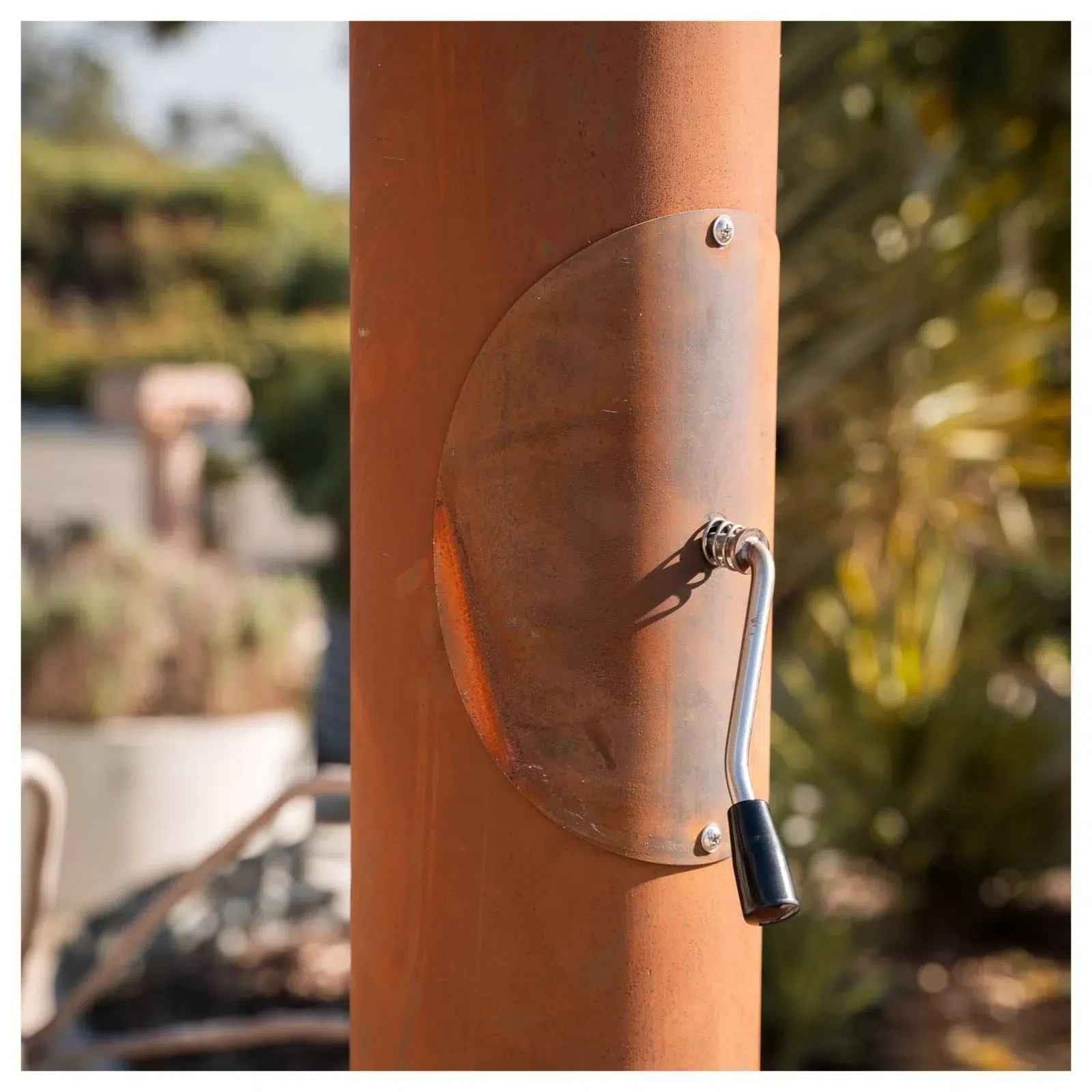 Lazaro Medium Outdoor Wood Fireplace - Image 6