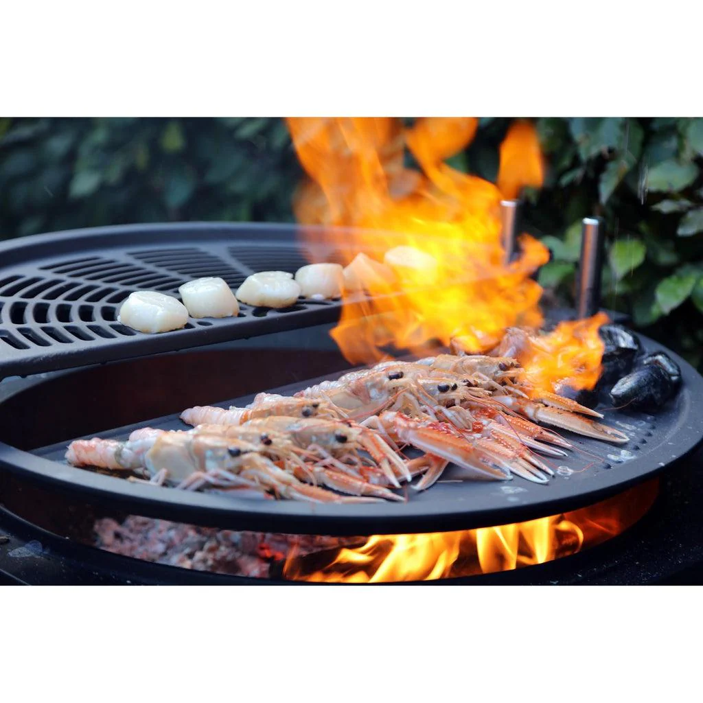 Morso Grill '17 Garden Set With Bonus Side Table, Cover & Ash Bucket - Image 3