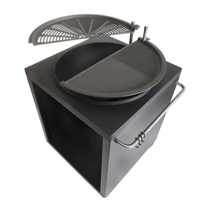 Morso Grill '17 Garden Set With Bonus Side Table, Cover & Ash Bucket - Image 5