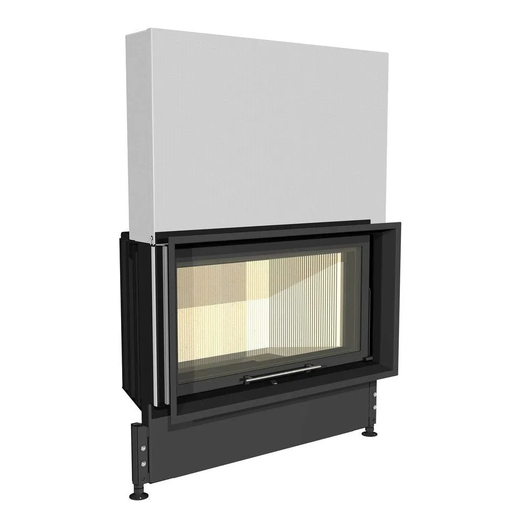 KOBOK Mt Blanc 970 Wood Fireplace with Vertical Door - Image 3