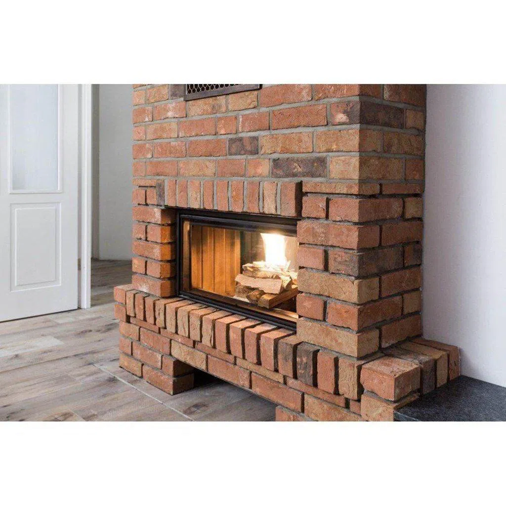 KOBOK Mt Blanc Panorama 1170 Wood Fireplace with Vertical Door - Image 3