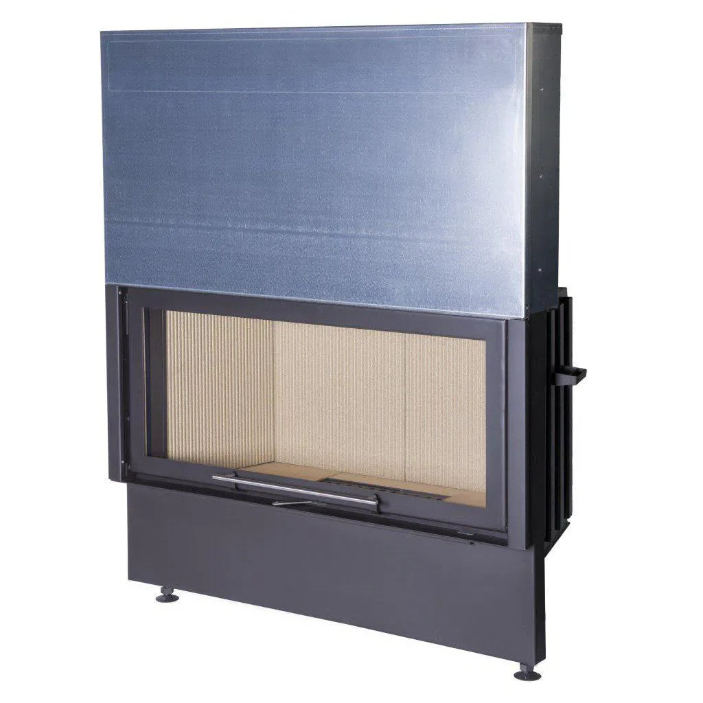 KOBOK Mt Blanc Panorama 1170 Wood Fireplace with Vertical Door - Image 4