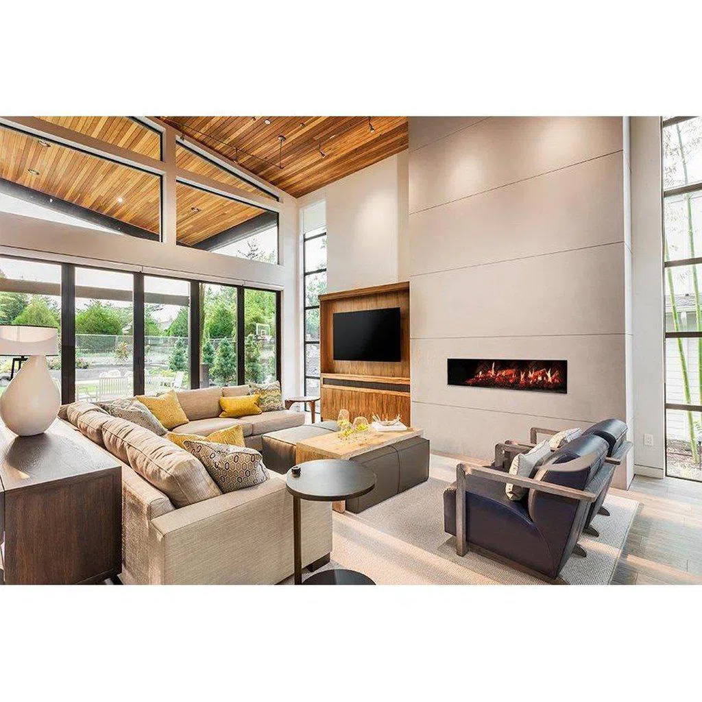 Real Flame OPTI-V Double Electric Fireplace - Image 3