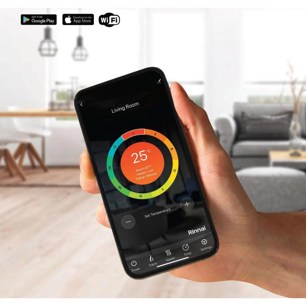 Rinnai ES1500 1.8kW Electric Fireplace - Image 5