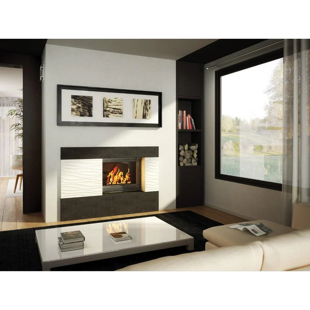 Seguin Europa 7 Wood Fireplace With Swing Door - Image 4