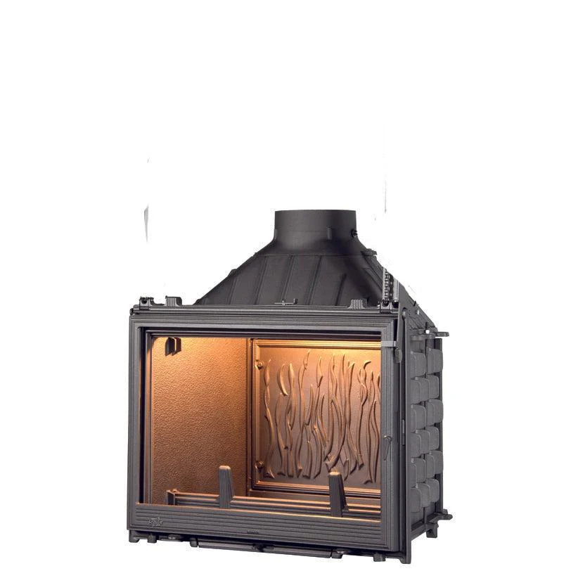 Seguin Europa 7 Wood Fireplace With Swing Door - Image 9