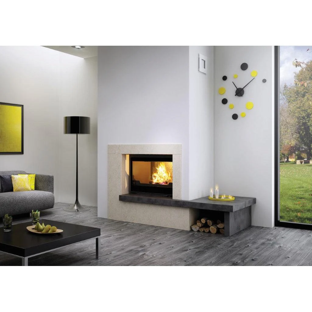 Seguin Super 9 Wood Fireplace With Swing Door - Image 5