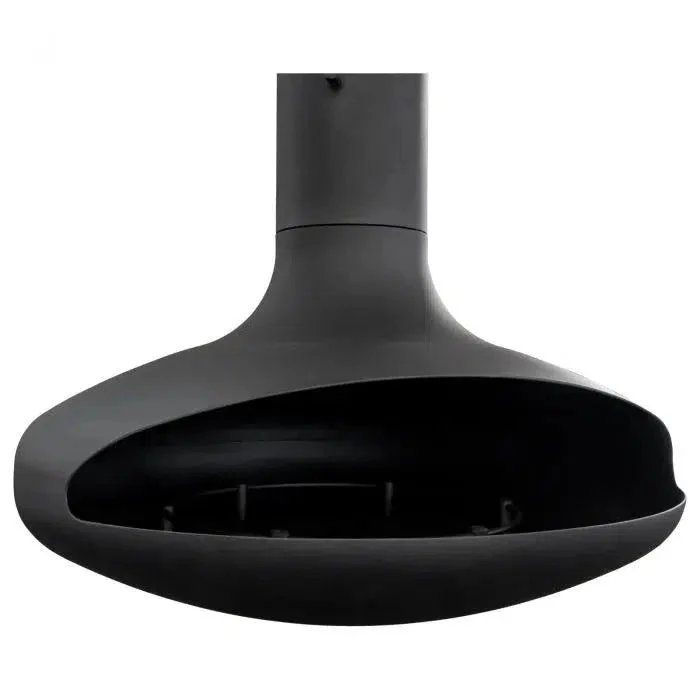 Tarvos Suspended Fireplace With Ethanol Burner & Base Plate - Image 3