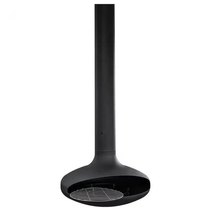 Tarvos Suspended Fireplace With Ethanol Burner & Base Plate - Image 4